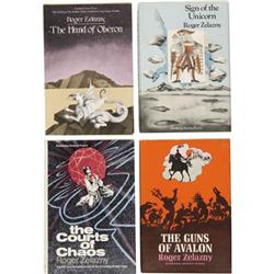 Roger Zelazny, 4Amber Series First Editions.