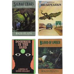 Roger Zelazny, Four First Editions.