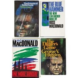 Lot of Four Modern Mystery Novels, One Signed.