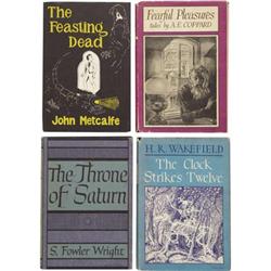 Four Arkham House First Editions.