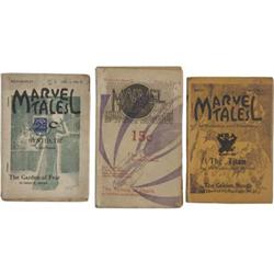 Three Marvel Tales of Science and Fantasy.