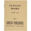 Image 1 : Fantasy Books, 1948-49, from Shasta Publishers.