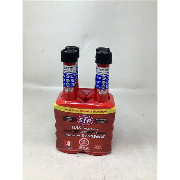 STP Gas Treatment Each Bottle Treats Up To 79L (4 X 155ML)