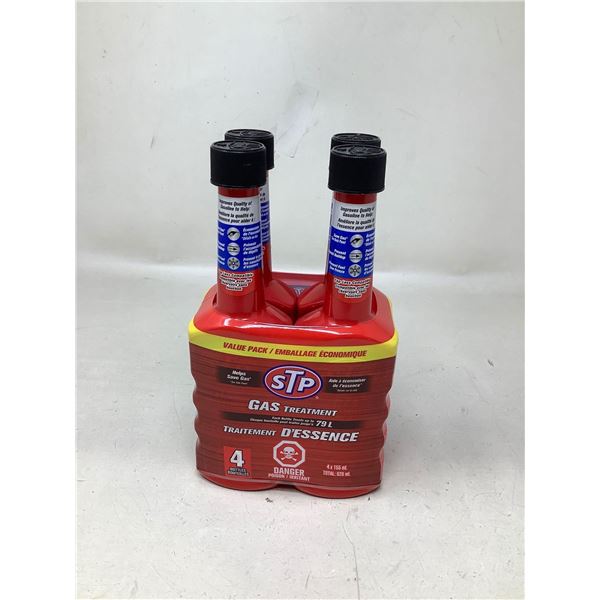 STP Gas Treatment Each Bottle Treats Up To 79L (4 X 155ML)