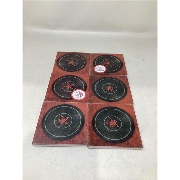 Decretive Coasters Lot Of 6