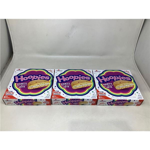 Hoopies Party Cakes (3 X 6 Cakes)