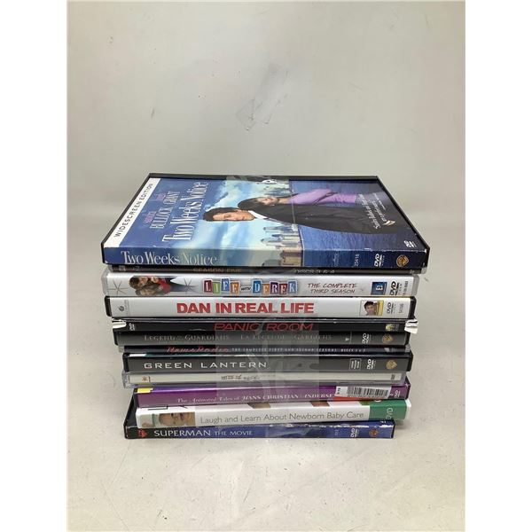 Lot Of 12 Assorted DVD's