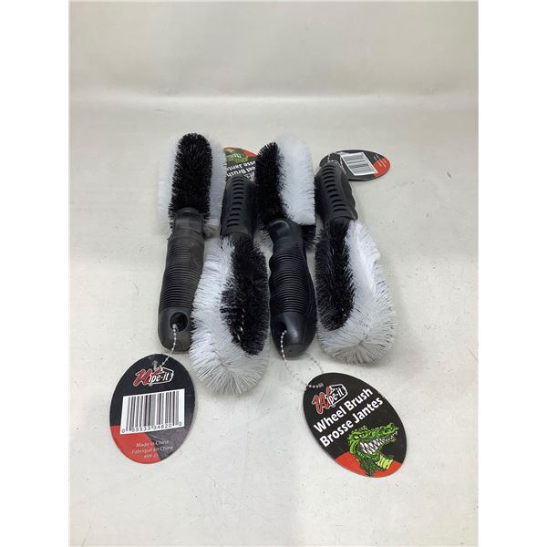 Wipe It Wheel Brush Lot Of 4