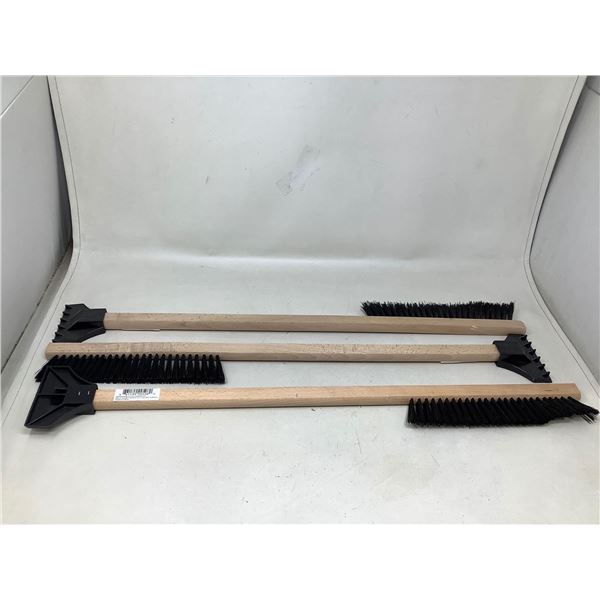 Car Brush With Ice Scraper Lot Of 3
