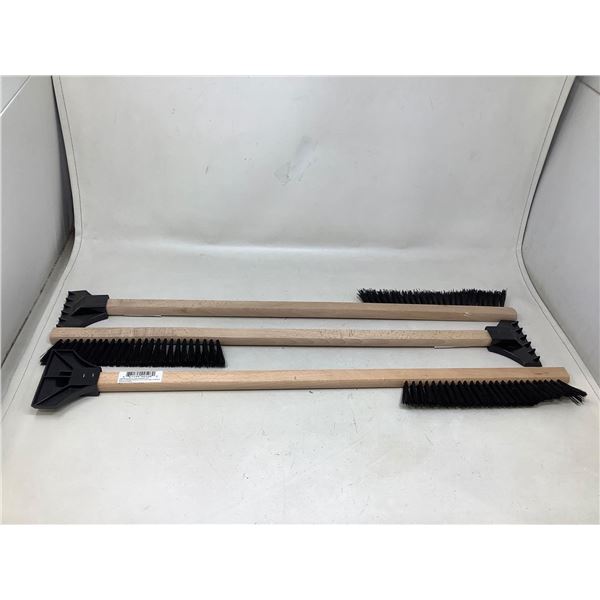 Car Brush With Ice Scraper Lot Of 3