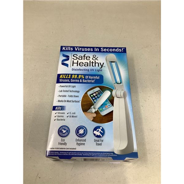 NEW Safe & Healthy Disinfecting UV Light