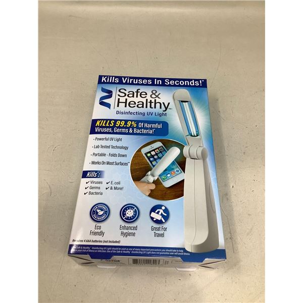NEW Safe & Healthy Disinfecting UV Light