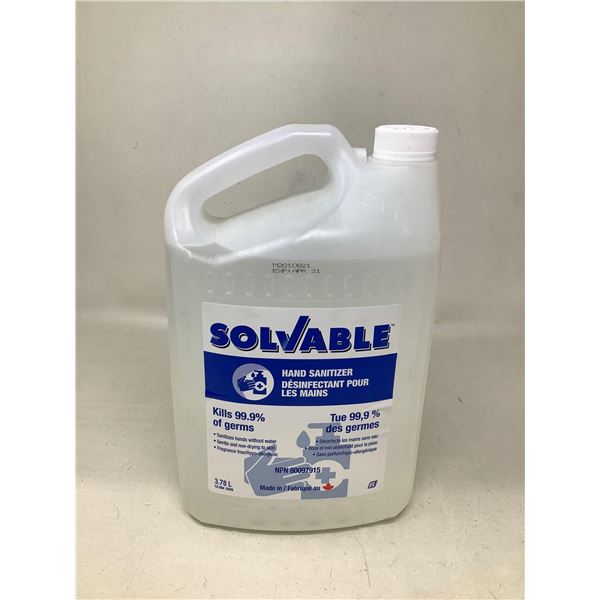 Solvable Hand Sanitizer (3.78L)