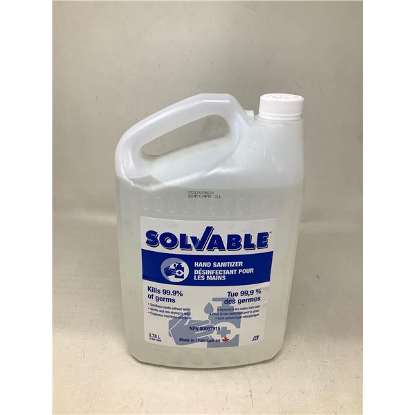 Solvable Hand Sanitizer (3.78L)