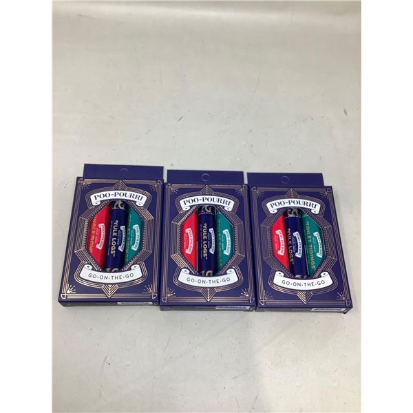 Poo-Pourri On The Go Lot Of 3