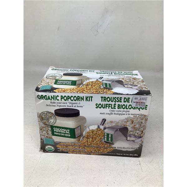 Organic Popcorn Kit