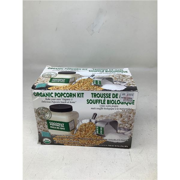 Organic Popcorn Kit