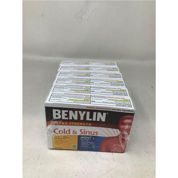 Benylin Cold & Sinus Extra Strength (6 X 20 Tablets)
