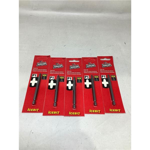 Vermont American Power Bit Lot Of 5