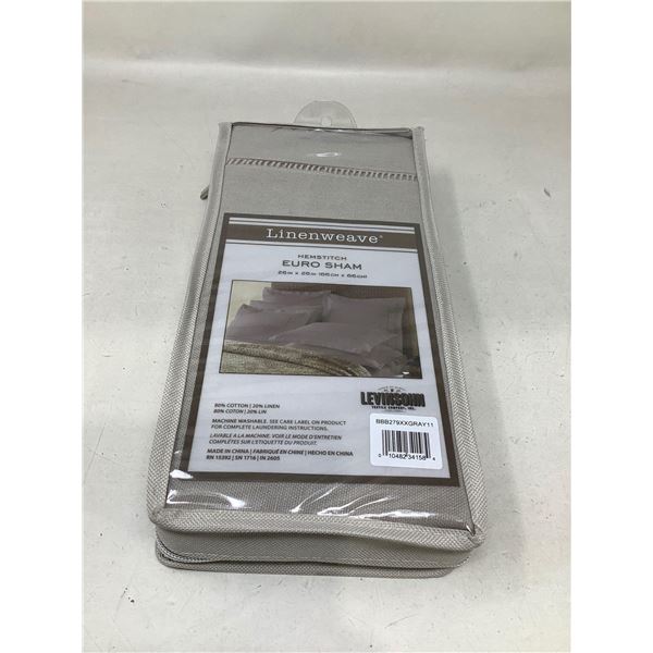 Linenweave Hemstitch Euro Sham