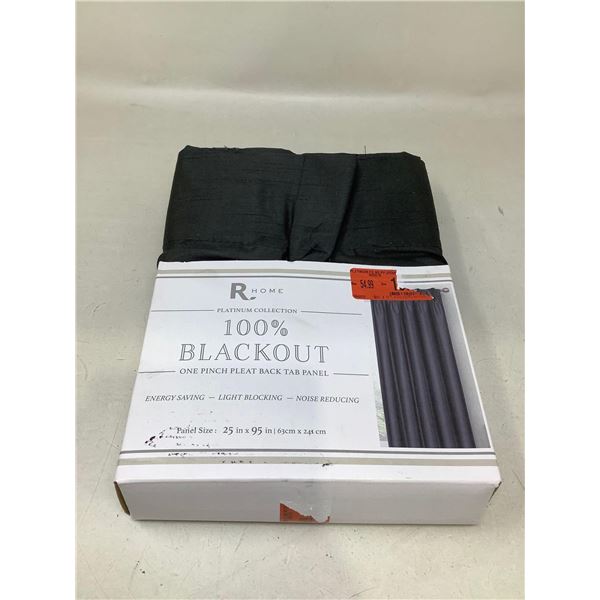 R Home 100% Blackout Back Tab Panel