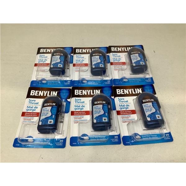 Benylin Sore Throat Lozenges (6 X 20 Lozenges)