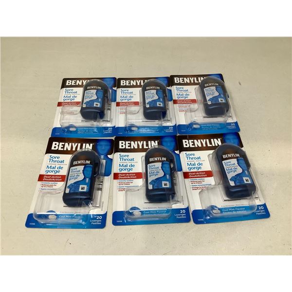 Benylin Sore Throat Lozenges (6 X 20 Lozenges)