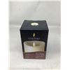 Image 1 : Luminara Real Flame-Effect Candle (3" X 4") Vanilla Scented Pillar Made From Real Wax
