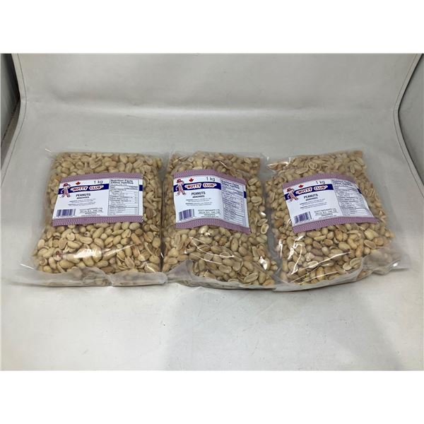 Nutty Club Peanuts (3 X 1KG)
