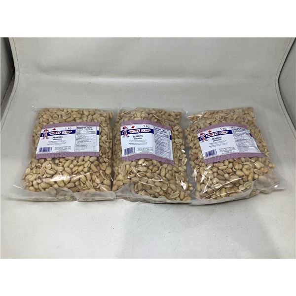 Nutty Club Peanuts (3 X 1KG)