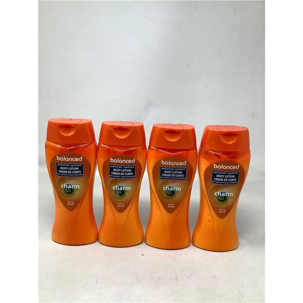 Balanced Perfumed Body Lotion Charm (4 X 413ML)