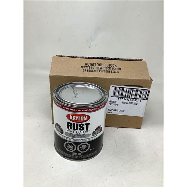 Krylon Rust Protector Gloss Cherry Red (2 X 946ML)