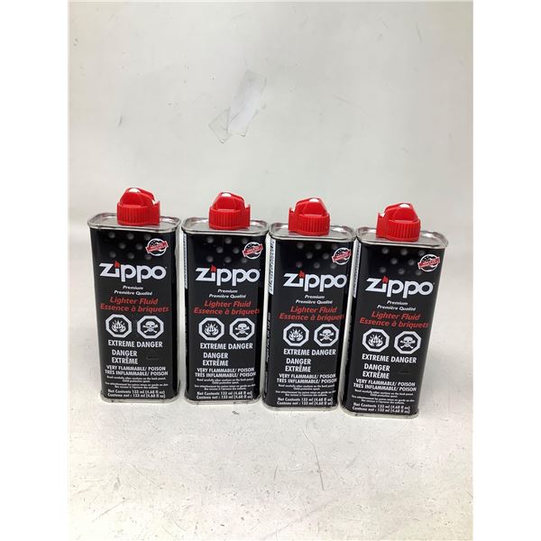 Zippo Premium Lighter Fluid (4 X 133ML)
