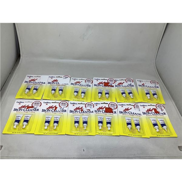 Faultless Hot Iron Cleaner Lot Of 12