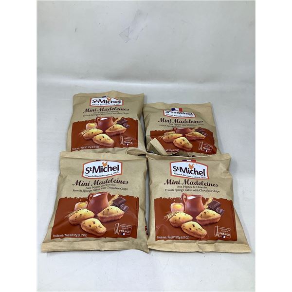 St.Michel French Sponge Cakes With Chocolate Chips (4 X 175G)