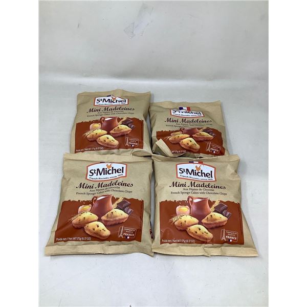 St.Michel French Sponge Cakes With Chocolate Chips (4 X 175G)