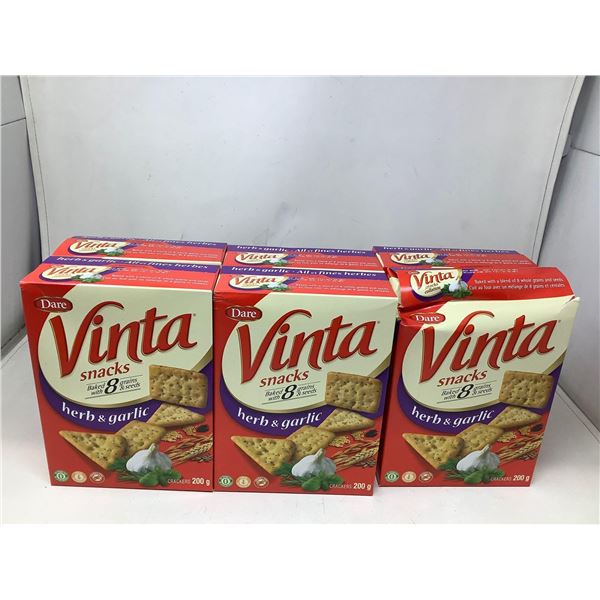 Vinta Snacks Herb & Garlic (6 X 200G)