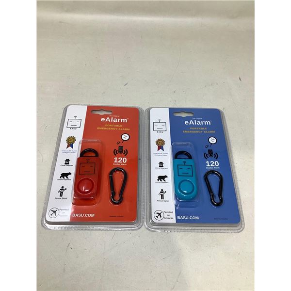 E Alarm Portable Emergency Alarm Lot Of 2