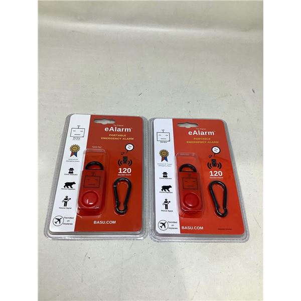 E Alarm Portable Emergency Alarm Lot Of 2