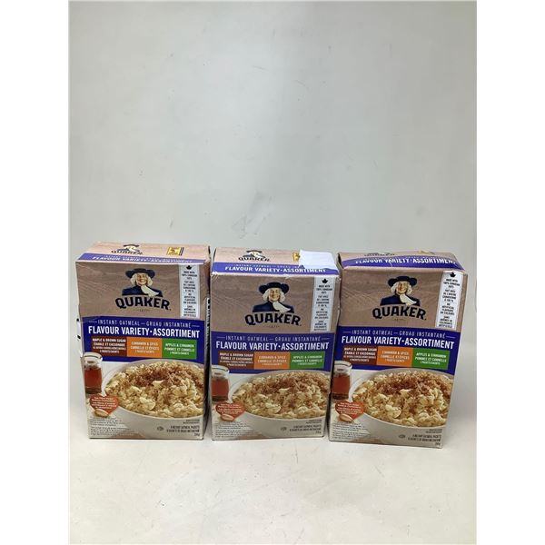 Quakers 3 Flavour Variety Oatmeal Package (3 X 314G)