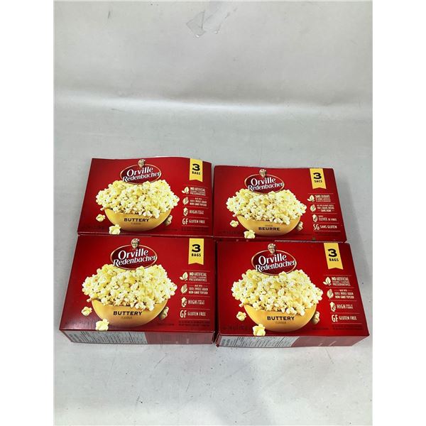 Orville Redenbacher Buttery Flavour Popcorn (4 X 246G)