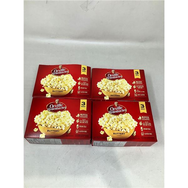 Orville Redenbacher Buttery Flavour Popcorn (4 X 246G)