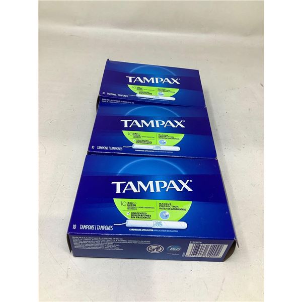 Tampax Tampons (3 X 10)