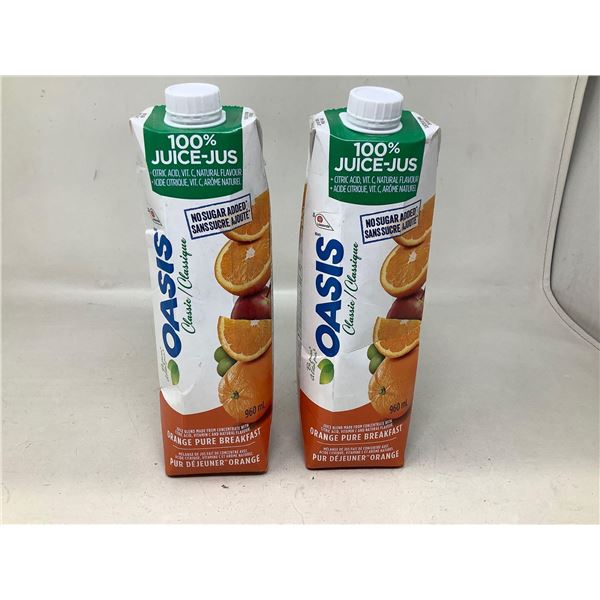 Oasis Orange Pure Breakfast (2 X 960ML)