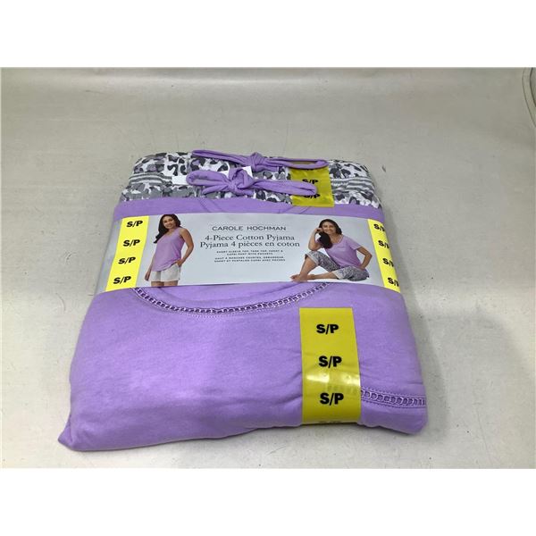 4 Piece Cotton Pyjama Size S