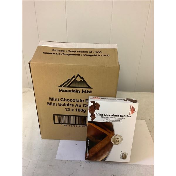 Case of Frozen Mountain Mist Mini Chocolate Eclairs (12 x 180g)