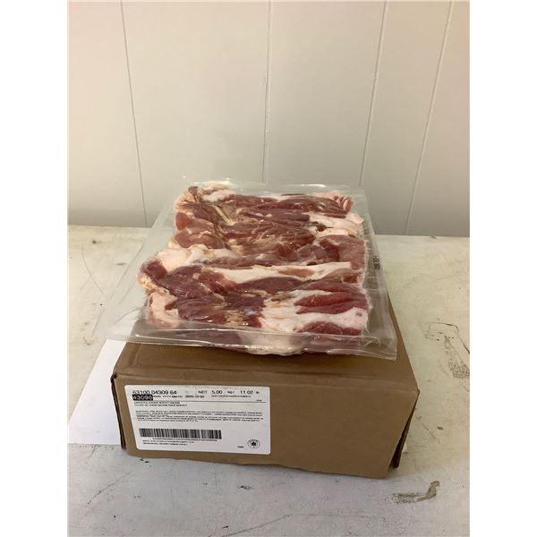 Case of Frozen Carver's Choice Buffet Bacon (5kg)
