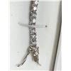 Image 2 : Ladies 3.2 Carat Multi Stone Tennis bracelet silver NEW in gift box
