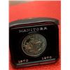 Image 1 : Canada Mint 1870-1970 Manitoba Commemorative $1.00 coin in case