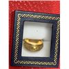 Image 3 : Unisex size 8 14K GP Spin Ring NEW in gift box